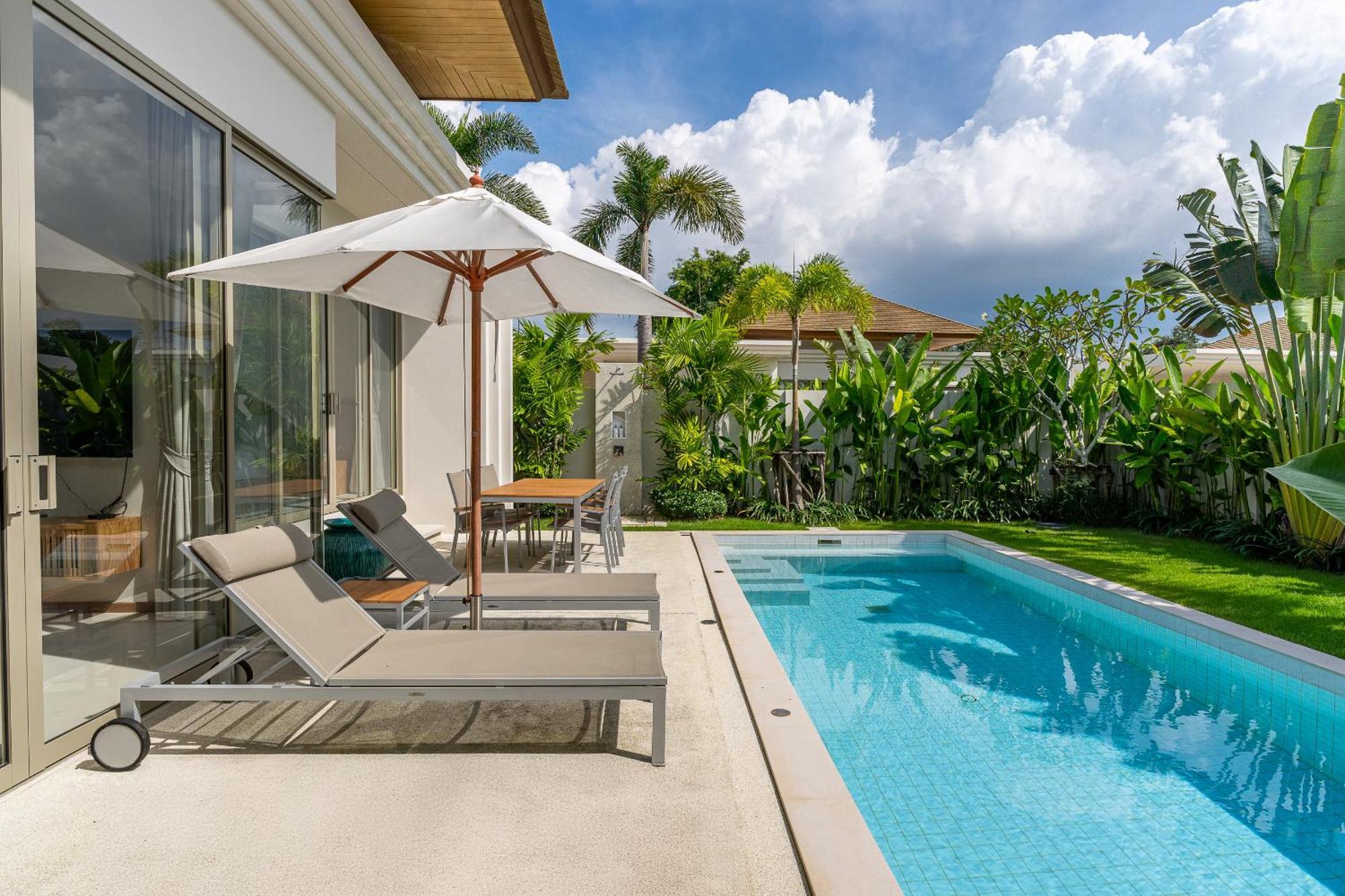 Trichada Breeze 3Br Stylish Villa, 15 Min To Layan Beach Landkreis Landkreis Thalang Exterior foto